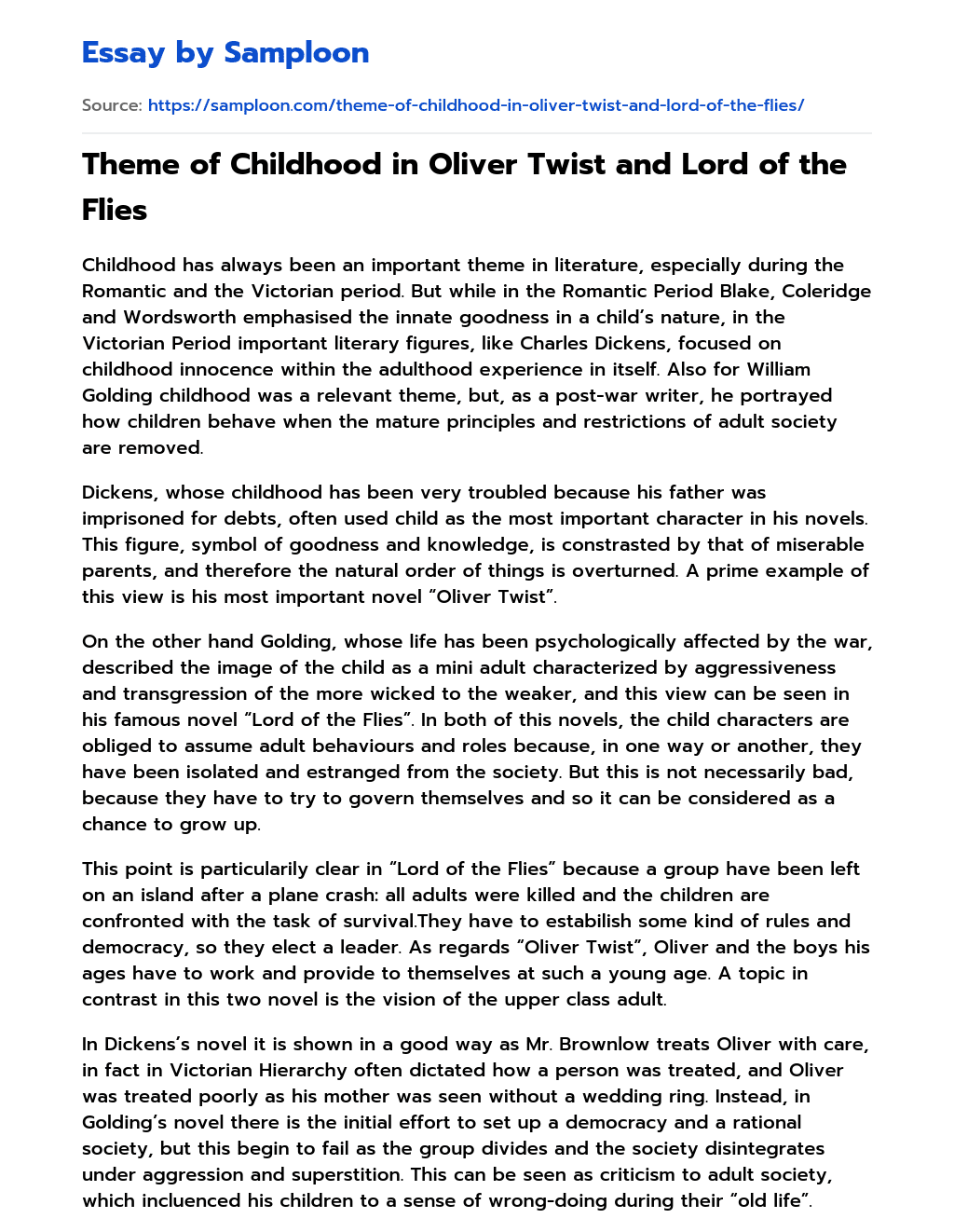 oliver twist summary in 200 words