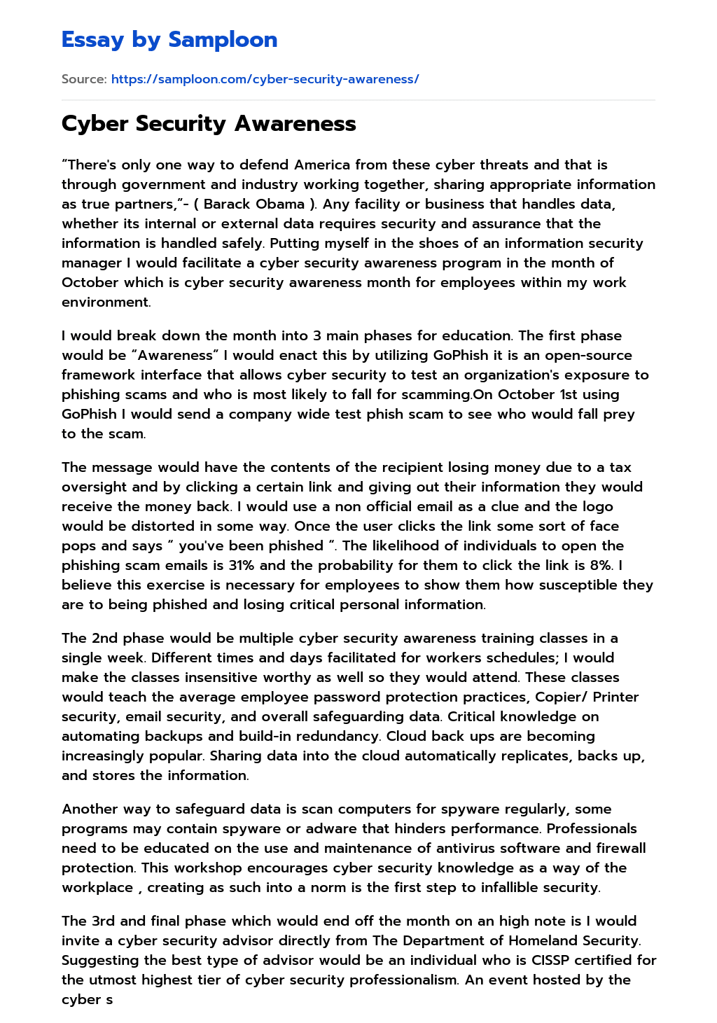 cyber security essay conclusion