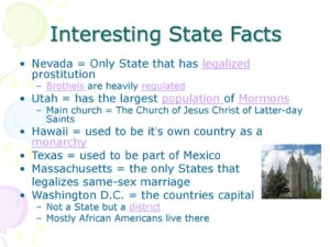 Interesting State facts